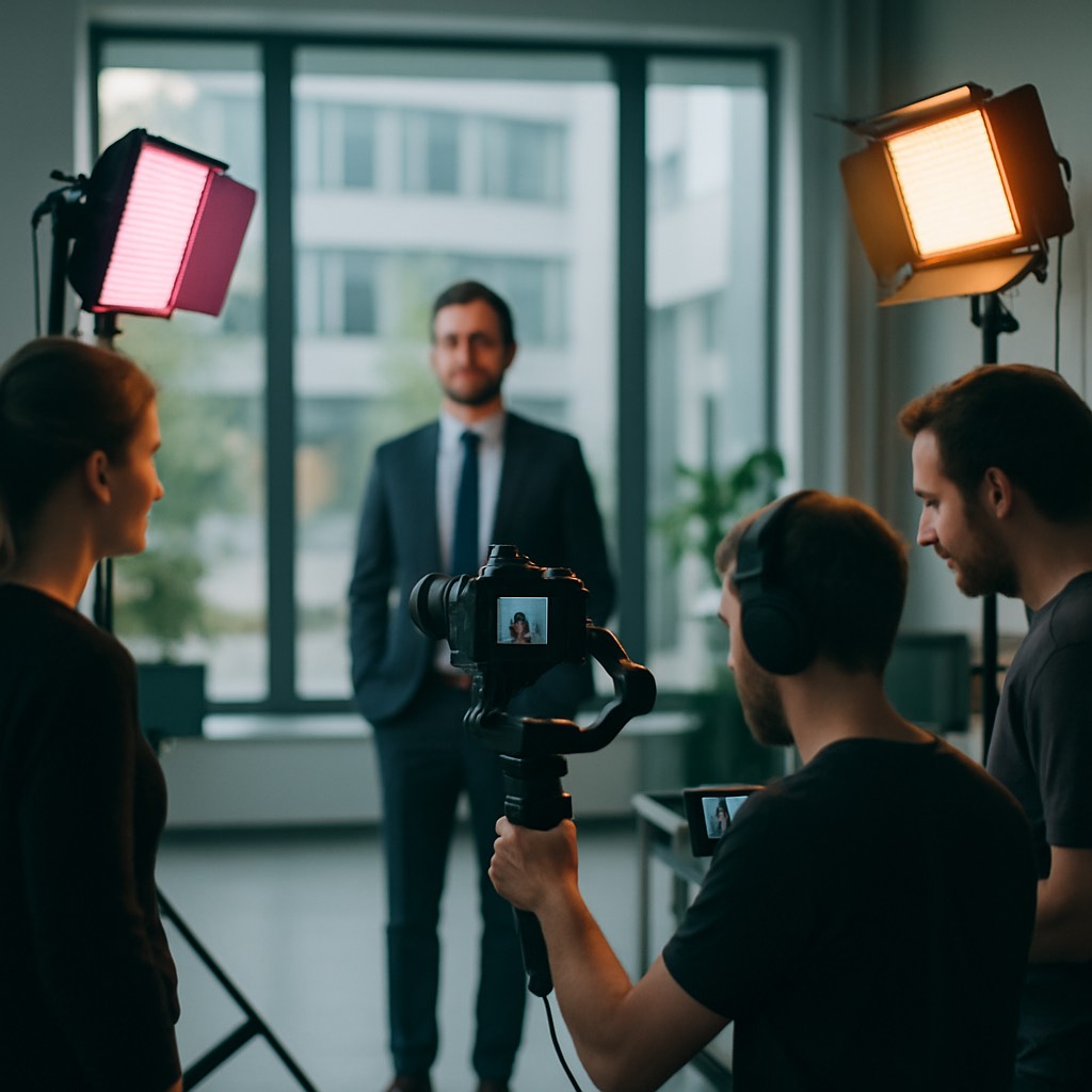 Hinter den Kulissen – Werbefilm